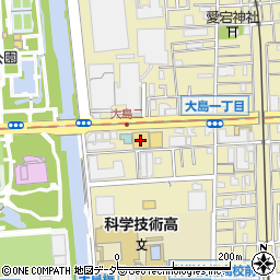 ネッツトヨタ東都江東店周辺の地図