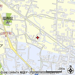 山梨県甲府市山宮町742周辺の地図