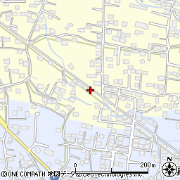 山梨県甲府市山宮町1254周辺の地図