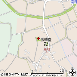 稲荷神社周辺の地図