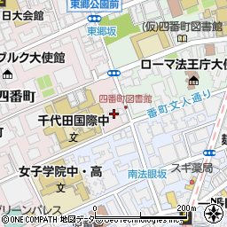 東京都千代田区四番町11-5周辺の地図