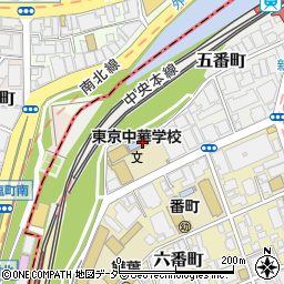 東京都千代田区五番町14-2周辺の地図