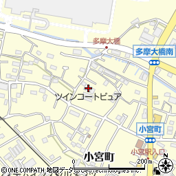 東京都八王子市小宮町911周辺の地図
