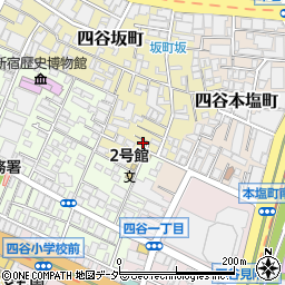 東京都新宿区四谷坂町2-27周辺の地図