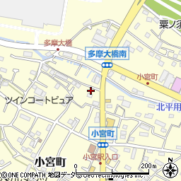東京都八王子市小宮町929周辺の地図