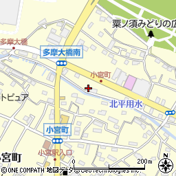 東京都八王子市小宮町194周辺の地図