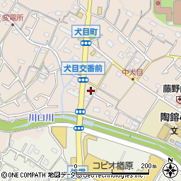 東京都八王子市犬目町12周辺の地図