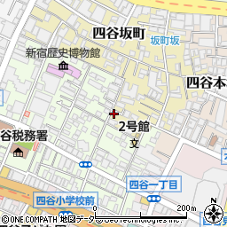 東京都新宿区四谷坂町2-38周辺の地図