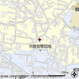山梨県甲府市山宮町1911周辺の地図