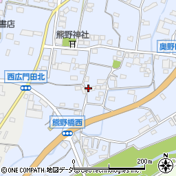 山梨県甲州市塩山熊野1320周辺の地図