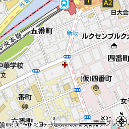 東京都千代田区六番町4-2周辺の地図