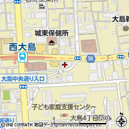 スギ薬局　大島店周辺の地図