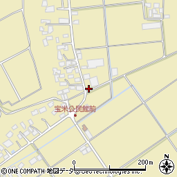 千葉県山武郡横芝光町宝米838周辺の地図