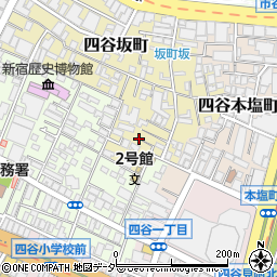 東京都新宿区四谷坂町2周辺の地図