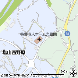 山梨県甲州市塩山西野原603周辺の地図