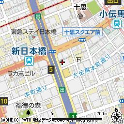 株式会社インターセントラル　東京営業所周辺の地図