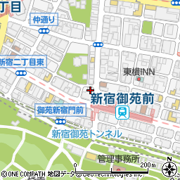 新宿中央法律事務所周辺の地図