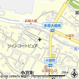 東京都八王子市小宮町930周辺の地図