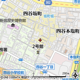 東京都新宿区四谷坂町2-23周辺の地図