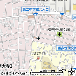 深大寺治療院周辺の地図