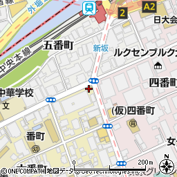 出汁しゃぶ おばんざい おかか 市ヶ谷周辺の地図