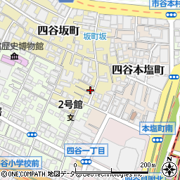 東京都新宿区四谷坂町2-10周辺の地図