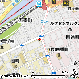 東京都千代田区六番町4-3周辺の地図