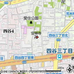 東京都新宿区愛住町9周辺の地図