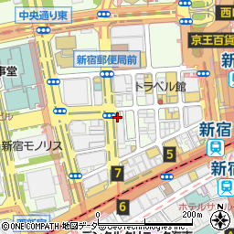 セブンイレブン西新宿１丁目西店周辺の地図