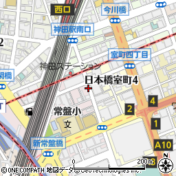 常盤小学校東側パーキングメーター周辺の地図