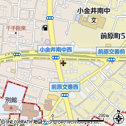 東京セキスイハイム株式会社　小金井府中展示場周辺の地図