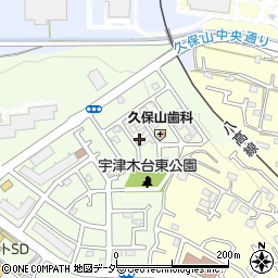 東京都八王子市久保山町1丁目6周辺の地図