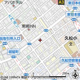 東京都中央区日本橋富沢町9周辺の地図