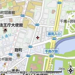 東京都千代田区三番町3-8周辺の地図