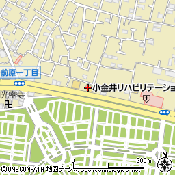 味の民芸 小金井店周辺の地図