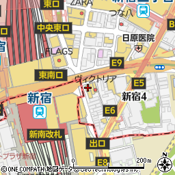 田園新宿ビル周辺の地図