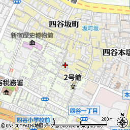 東京都新宿区四谷坂町2-44周辺の地図