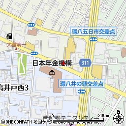 ジャパンケア宮前周辺の地図