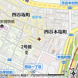 東京都新宿区四谷坂町1-12周辺の地図