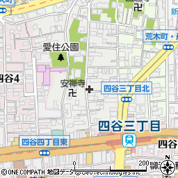東京都新宿区愛住町8-29周辺の地図