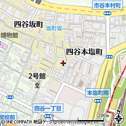 東京都新宿区四谷坂町1-2周辺の地図