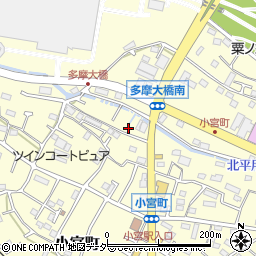 東京都八王子市小宮町940周辺の地図