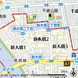 株式会社東京クラウン　本社周辺の地図