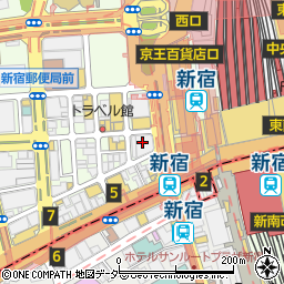 ＭＥＮ’ＳＴＢＣ　新宿本店周辺の地図