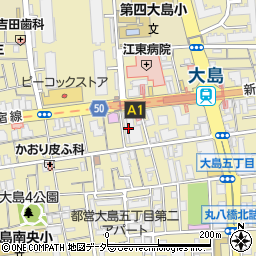 みずほ銀行大島駅前出張所 ＡＴＭ周辺の地図