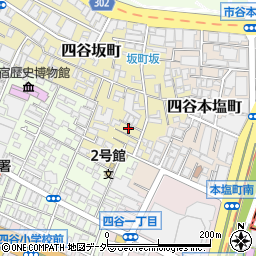 東京都新宿区四谷坂町2-7周辺の地図