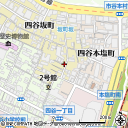 東京都新宿区四谷坂町2-2周辺の地図