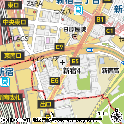 株式会社ナプラ　東京支社周辺の地図