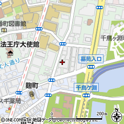 東京都千代田区三番町3周辺の地図
