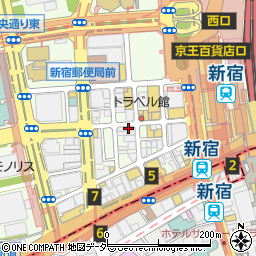 新井薬師の漢方薬新宿西口店周辺の地図